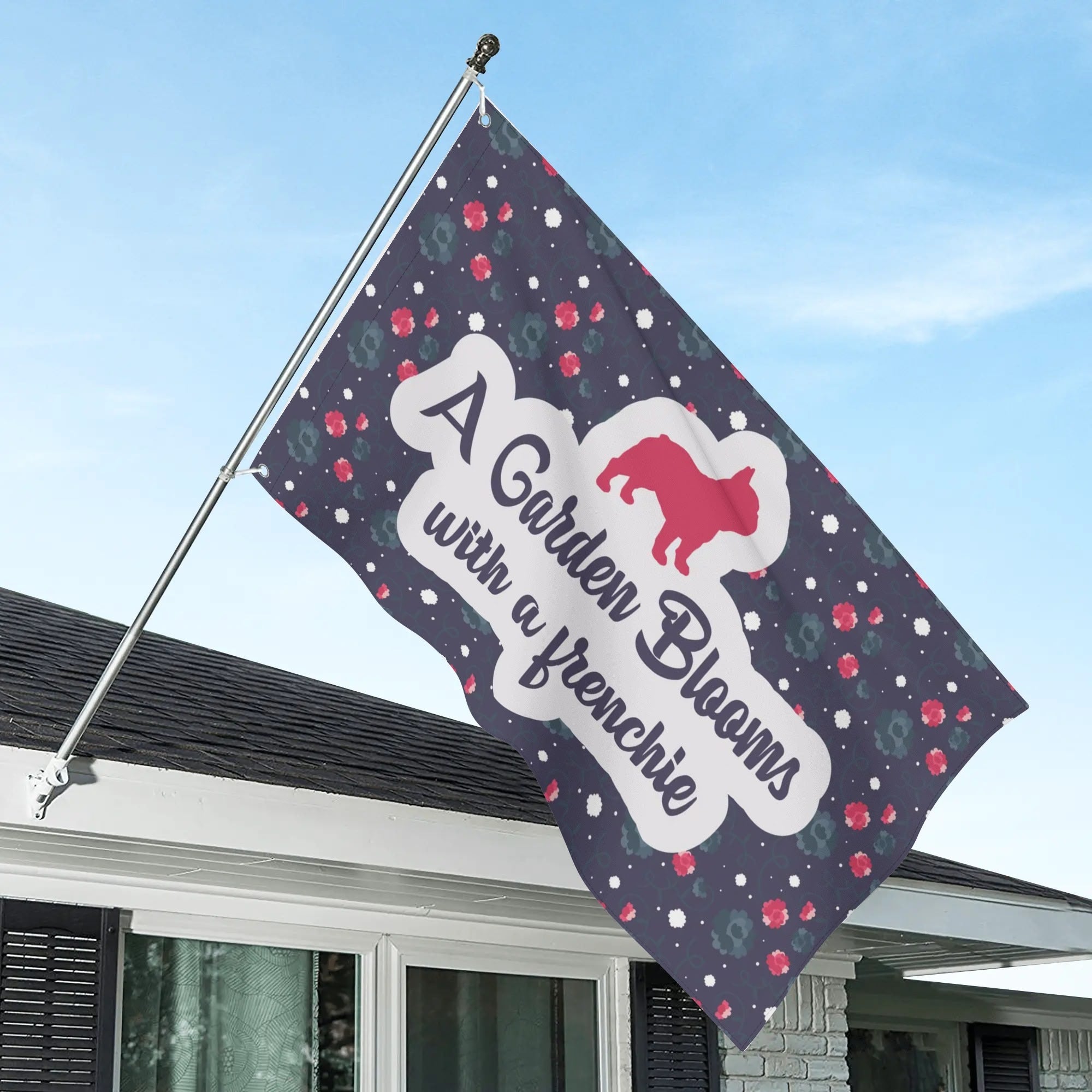 Lifestyle-Driven Ace - Garden Flags For Frenchie Lovers for Dog Owners