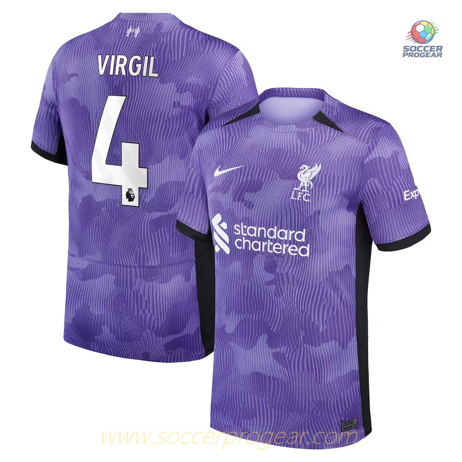 Liverpool Shirt 2023 2024 Third Virgil