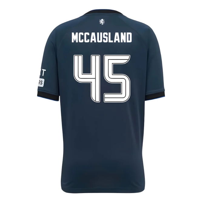 Glasgow Rangers Mccausland 4 #5 Official Merchandise Licensed Pr (v9)
