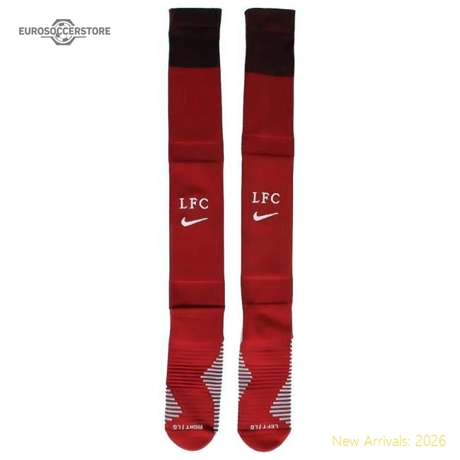 Liverpool Football Club 2022-2023 Home Socks (Red) Scarlet