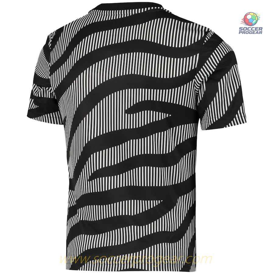 Juventus Pre-Match Football Jersey 2023 2024 Black