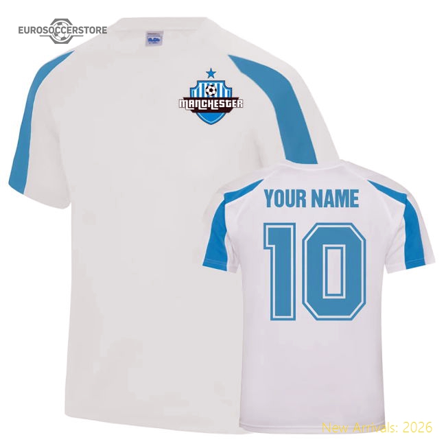 2025-2026 Manchester City Training Official Jersey Performance Fabric