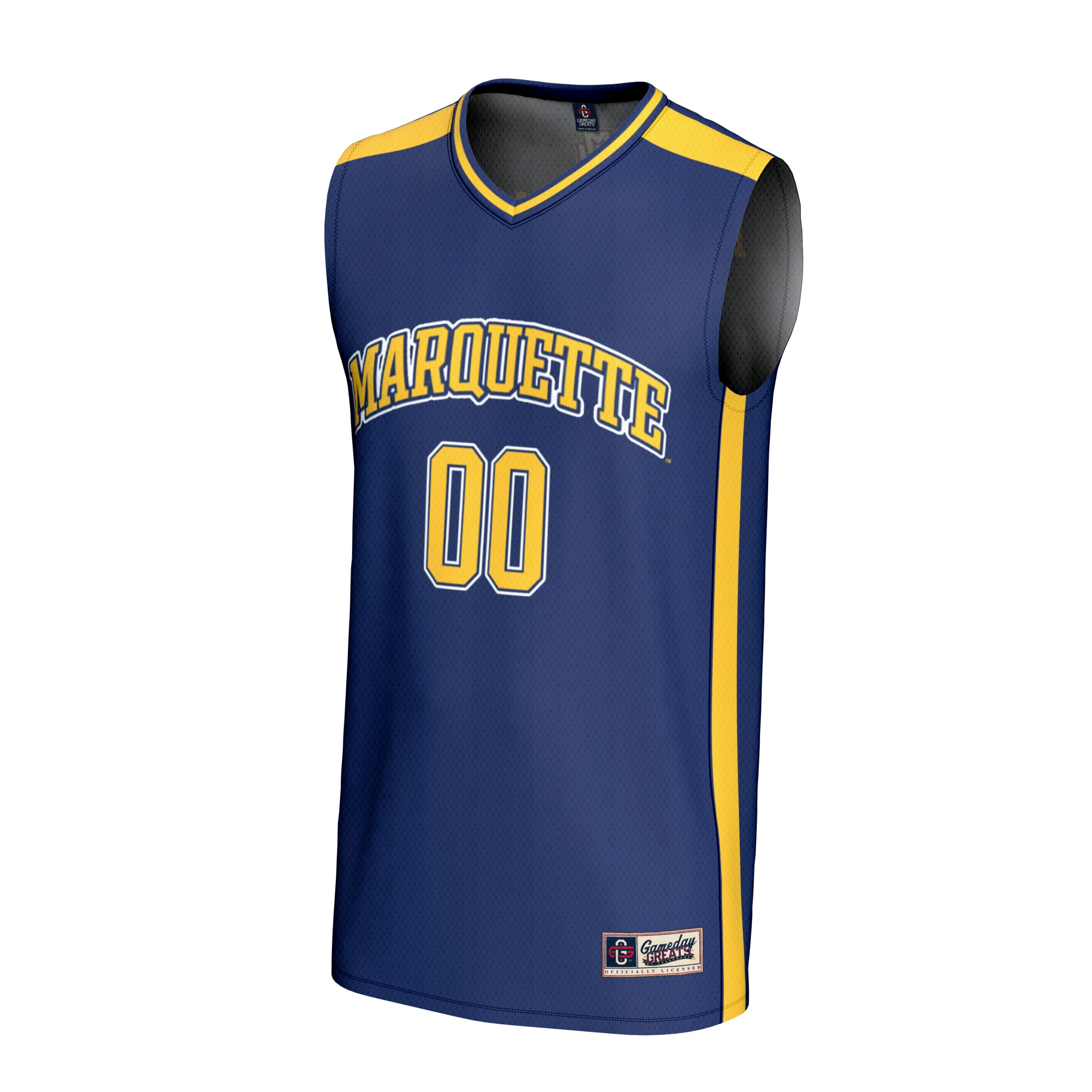 [DDG] Marquette Golden Eagles GameDay Greats Unisex NIL Pick-A-Player Lightweight Women's Basketball Fashion Jersey - Blue