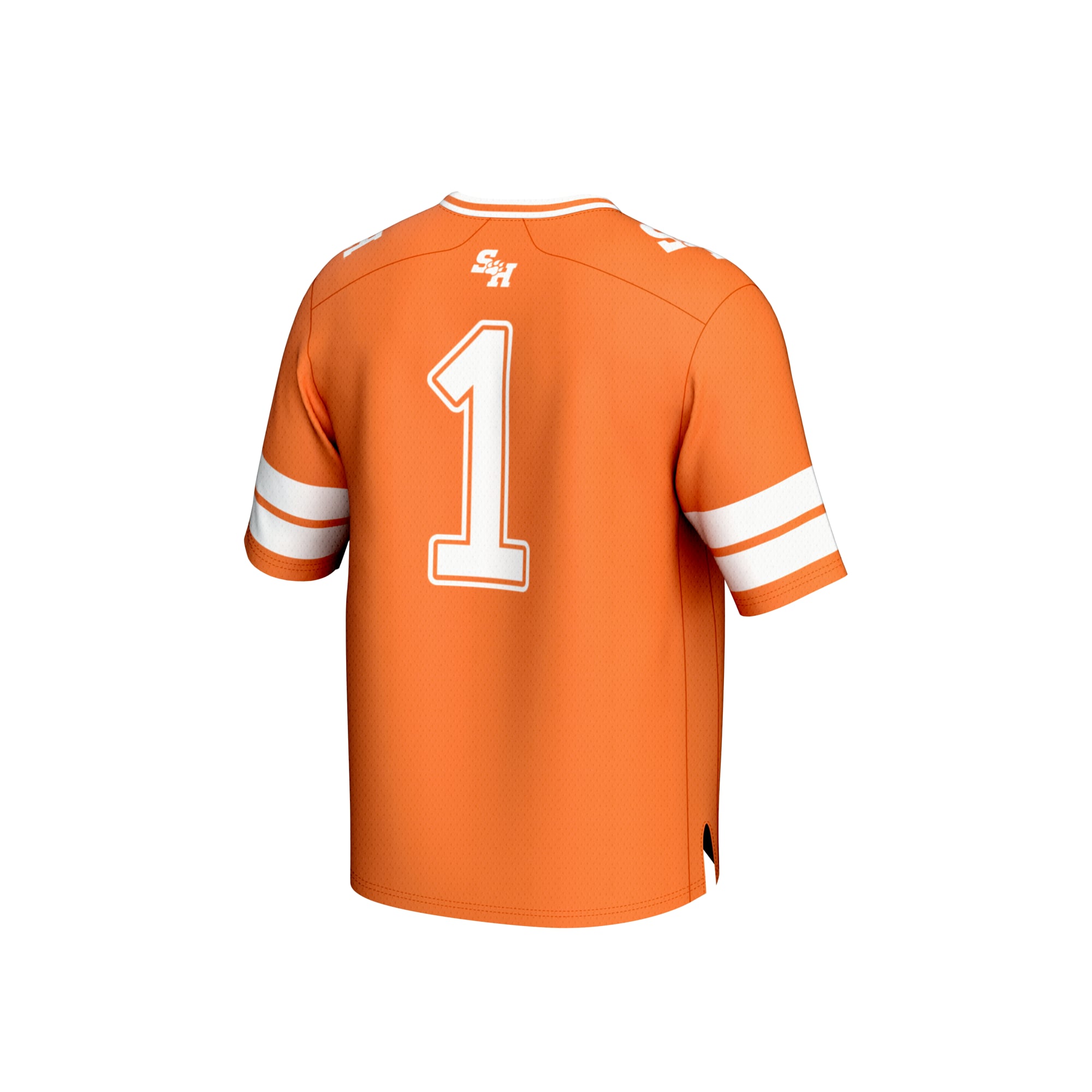 #1 Orange Sam Houston State Bearkats Lightweight Collegiate Football Fashion Jersey