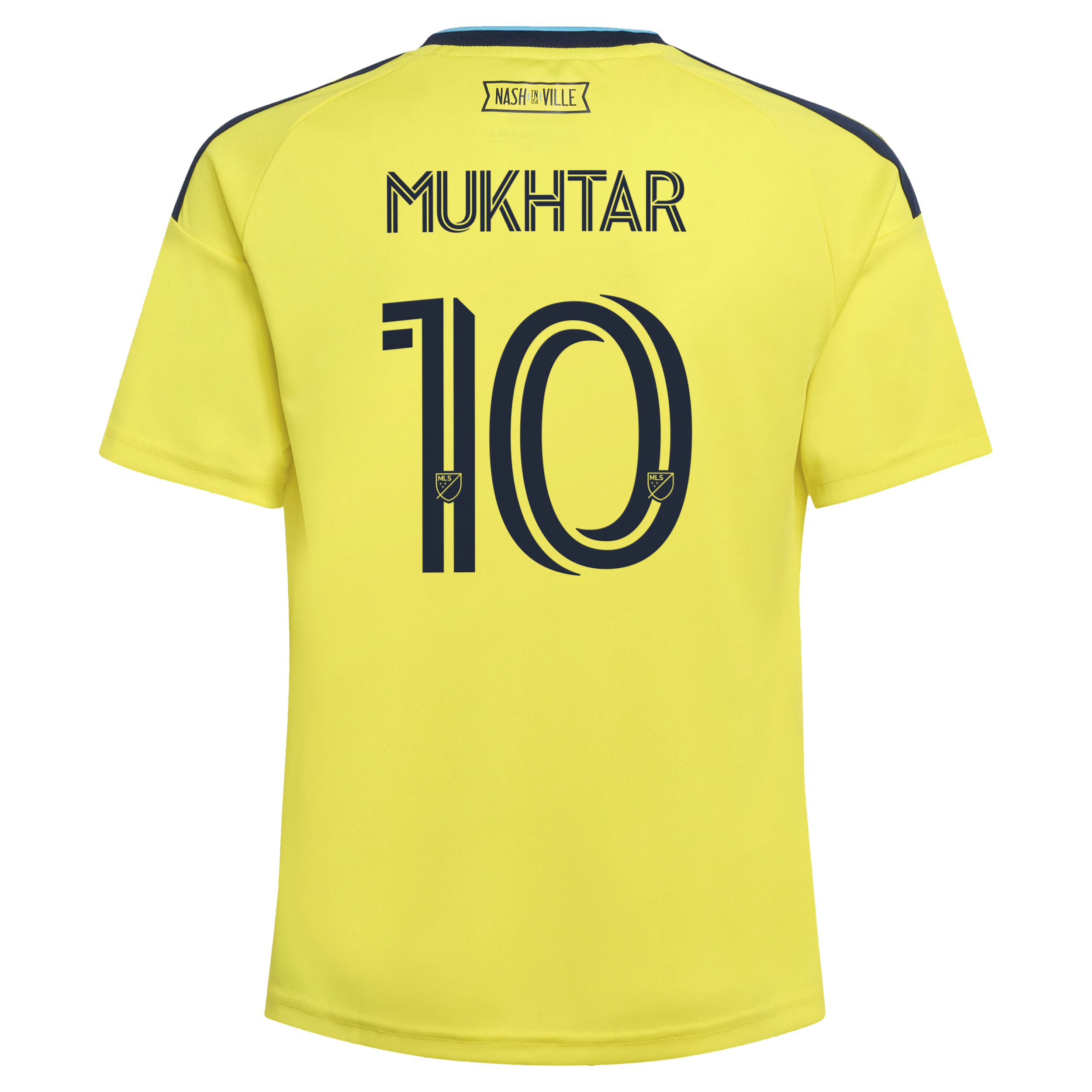 [SJH] Hany Mukhtar Nashville SC Youth 2026 The Reverb Kit Replica Jersey - Yellow