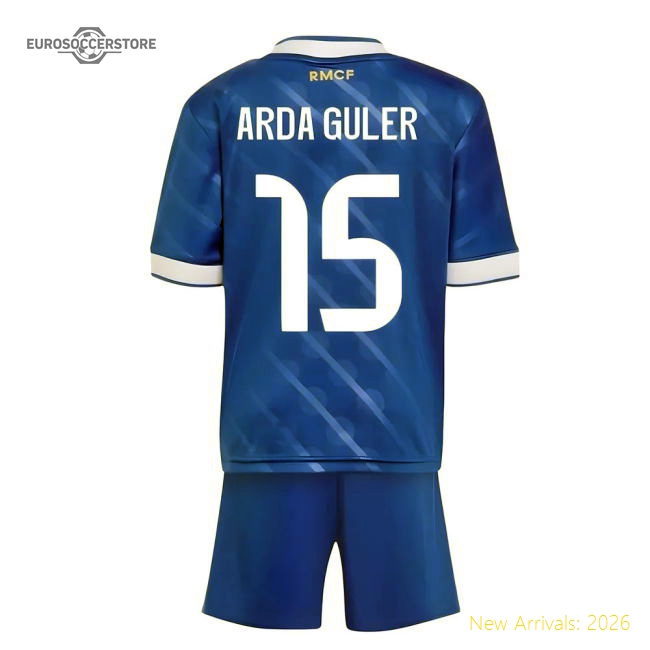 2025-2026 Real Madrid Third Youth Kit (arda Guler 15) - Supporter Edition
