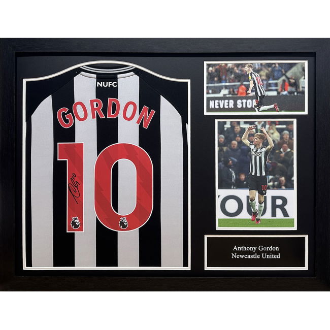 Newcastle 2025-2026 Shirt (Framed) | Replica | Premium Quality