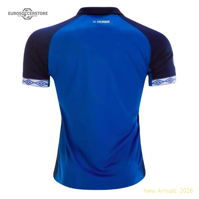 El Salvador 20192020 Home Official Jersey Climalite Moisturewicking