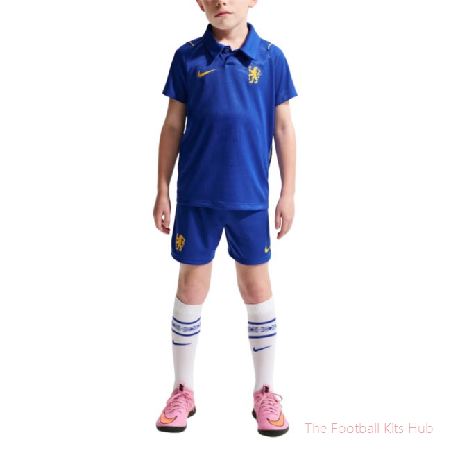 [SPK] 2026/27 Chelsea Home Little Boys Mini Kit Bright 4