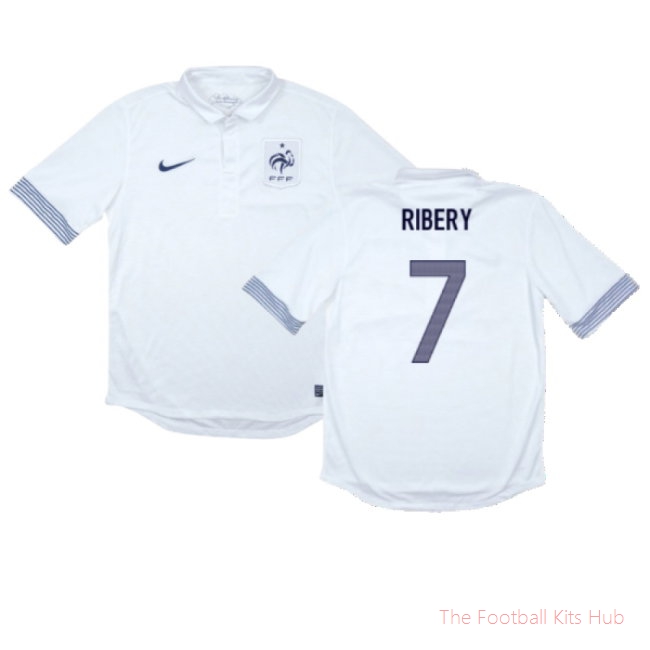 France 2012-13 Away Shirt (Excellent) (Ribery 7)