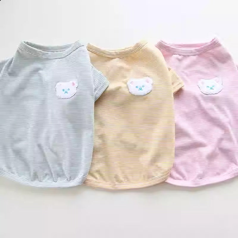 FrozTee Frenchie Polar Bear T-Shirt – Soft Breathable Summer Dog Tee