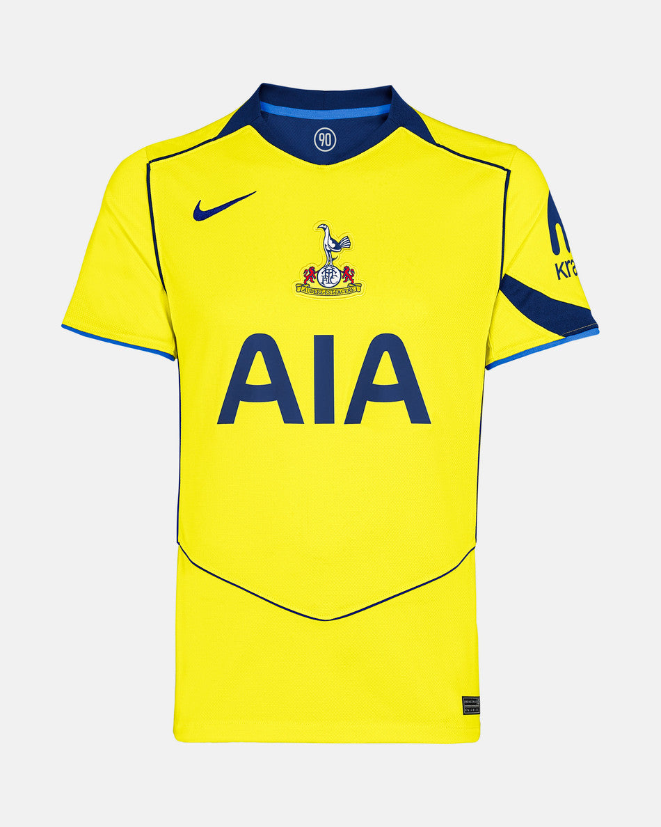 Tottenham Hotspur Third Away Soccer Jersey 2025/26 Authentic Kit
