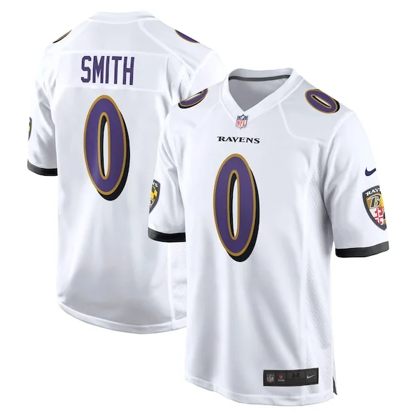 Baltimore Ravens Game NFL Jersey - White | Performance Football App...