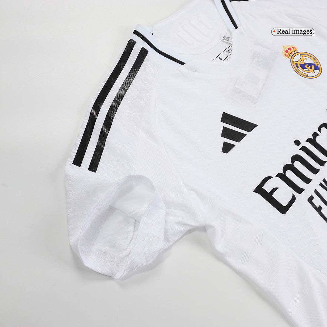 Player Version Real Madrid Home Soccer Jersey Kit(Jersey+Shorts+Socks)