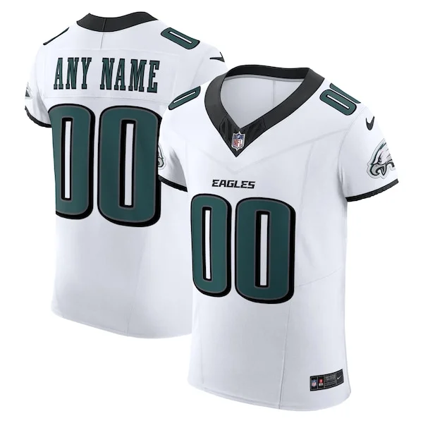 None Philadelphia Eagles Elite Jersey - White | NFL Player Jersey