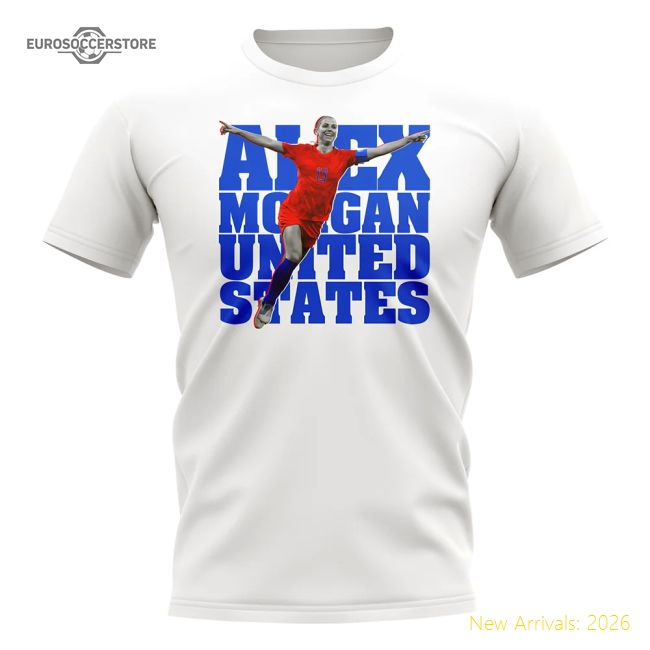 Alex Morgan United States Player T-shirt (white) - Unbeatable Value