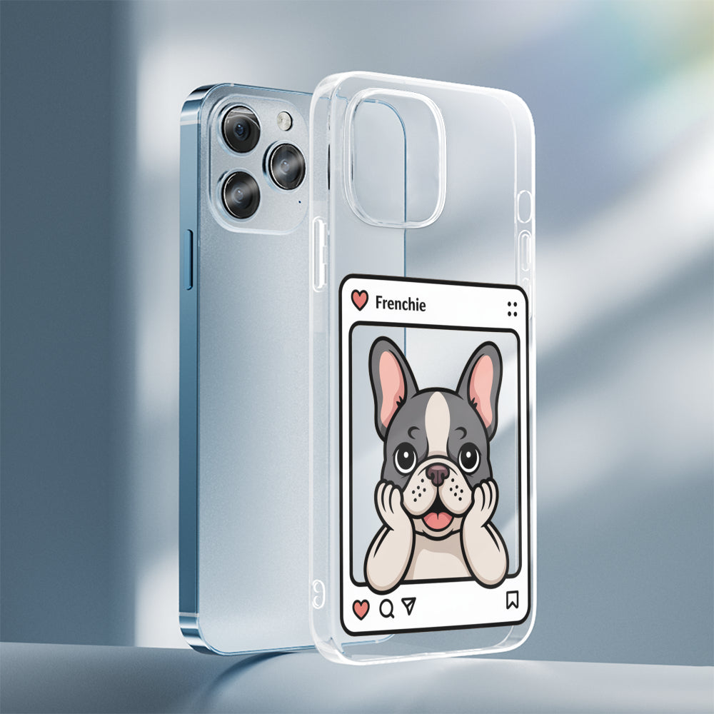 Lady - Clear Silicone Phone Case for iPhone, Samsung & Google Pixel