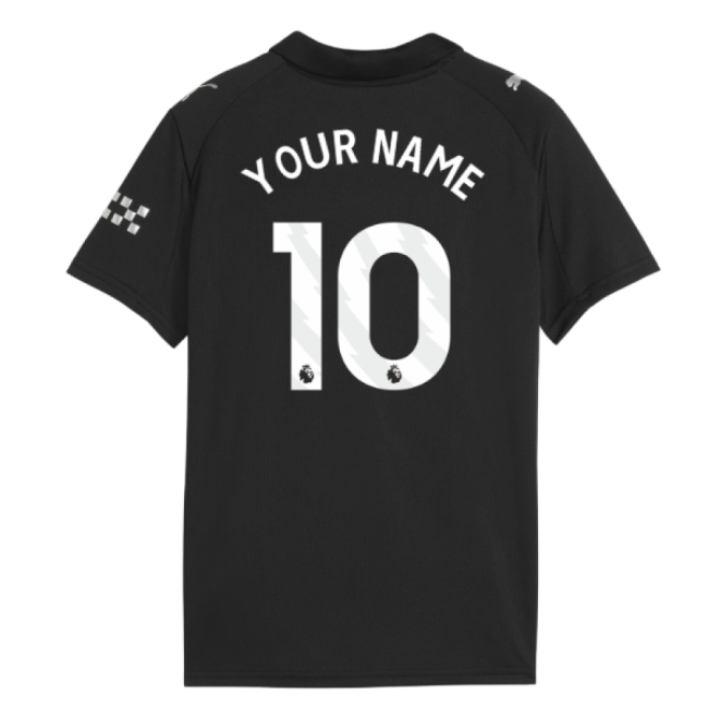 Classic Performance 2025-2026 Man City Away Mini Kit Your Name