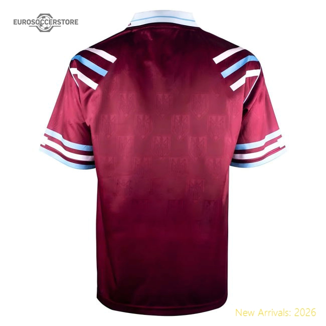 West Ham United 1992 Retro Football Shirt - Official Edition