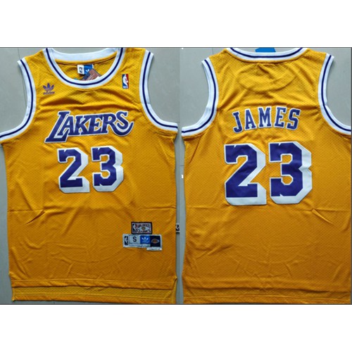 Lakers Gold LeBron James #23 Jersey - Cost-Effective Game Day Wear