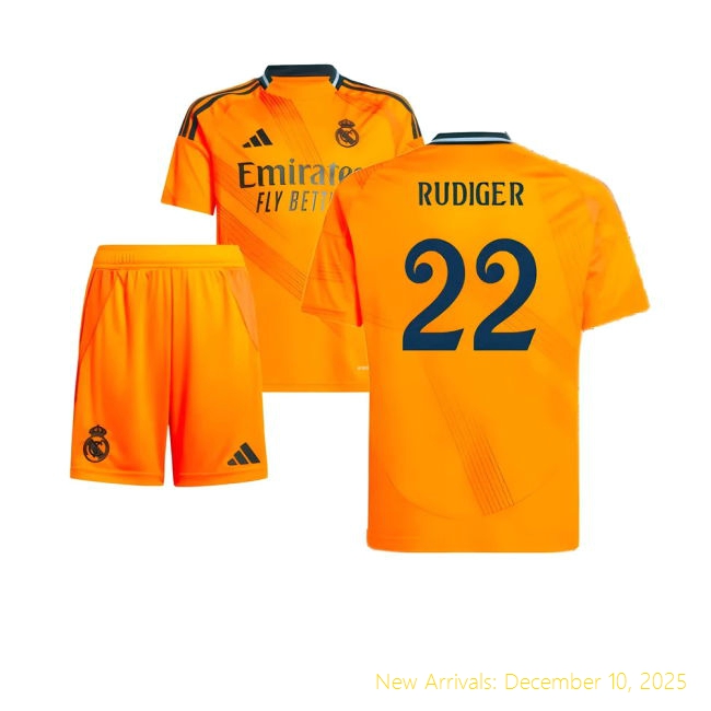 2024-2025 Real Madrid Away None - High Quality Football (Rudiger 22)