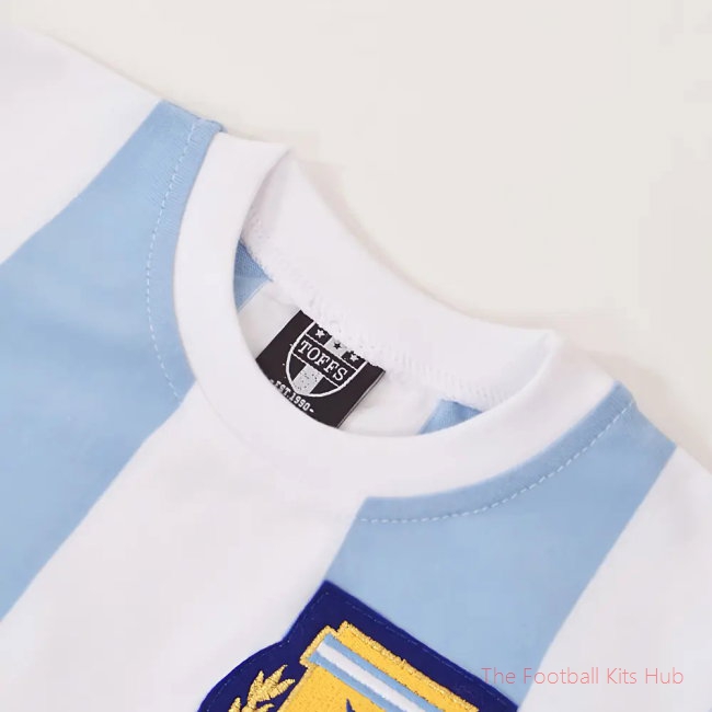 Argentina Kids 1986 World Cup Football Shirt (Kids) (Your Name)