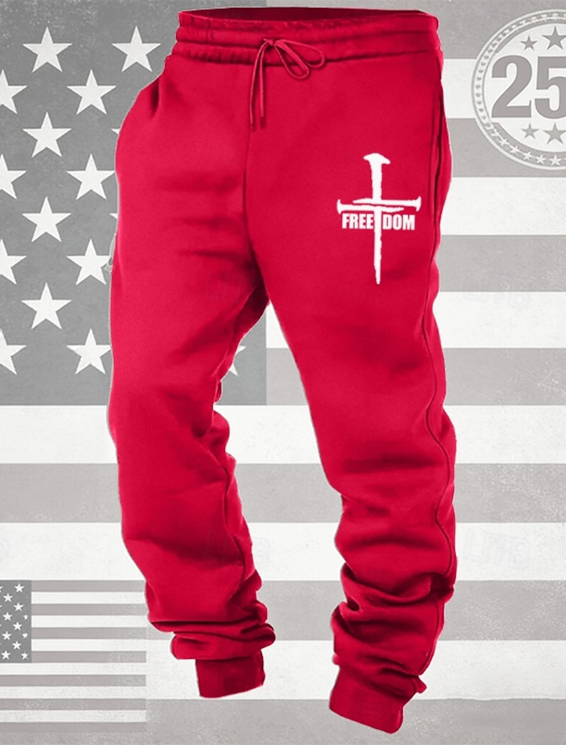 Men's Sweatpants Joggers Trousers Drawstring Pocket Elastic Waist