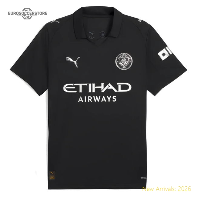 Classic Professional 2025-2026 Man City Official Away Shirt