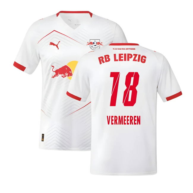 Red Bull Leipzig 2025-2026 Home soccer jersey - replica and classic