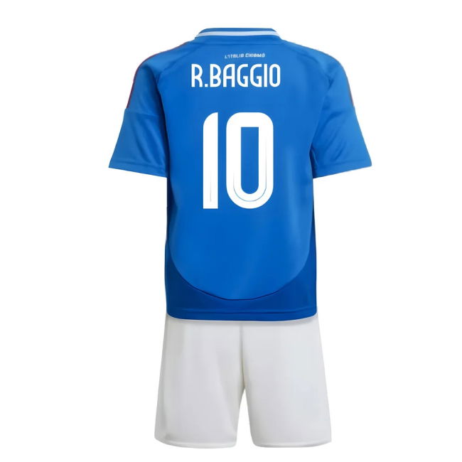 BAGGIO 10 Elite Style Italy Pro Appearance Home Player Jersey