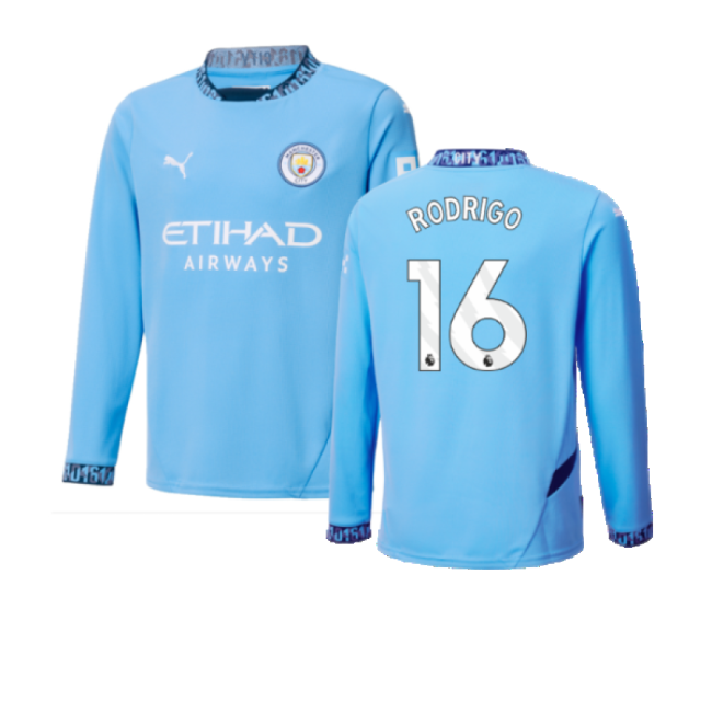 Pro Style Man City Home Professional Jersey 2024-2025 (Kids)