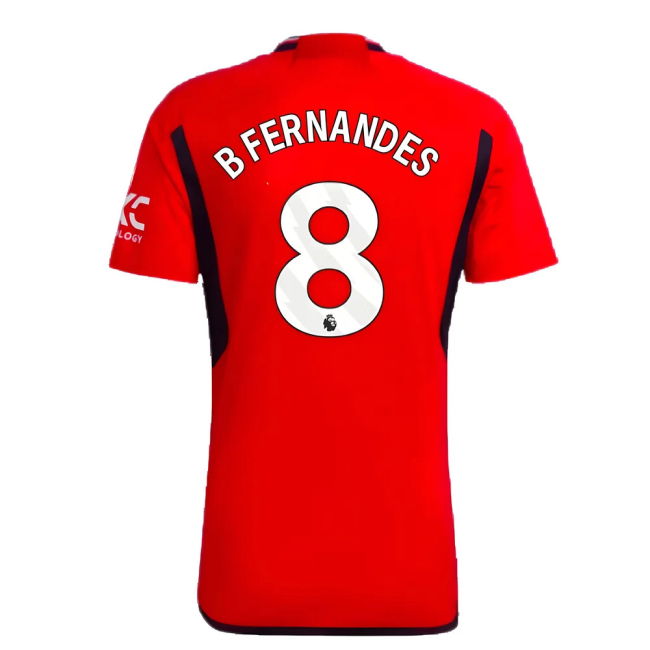 2023-2024 Man Utd Home Top (B Fernandes 8)