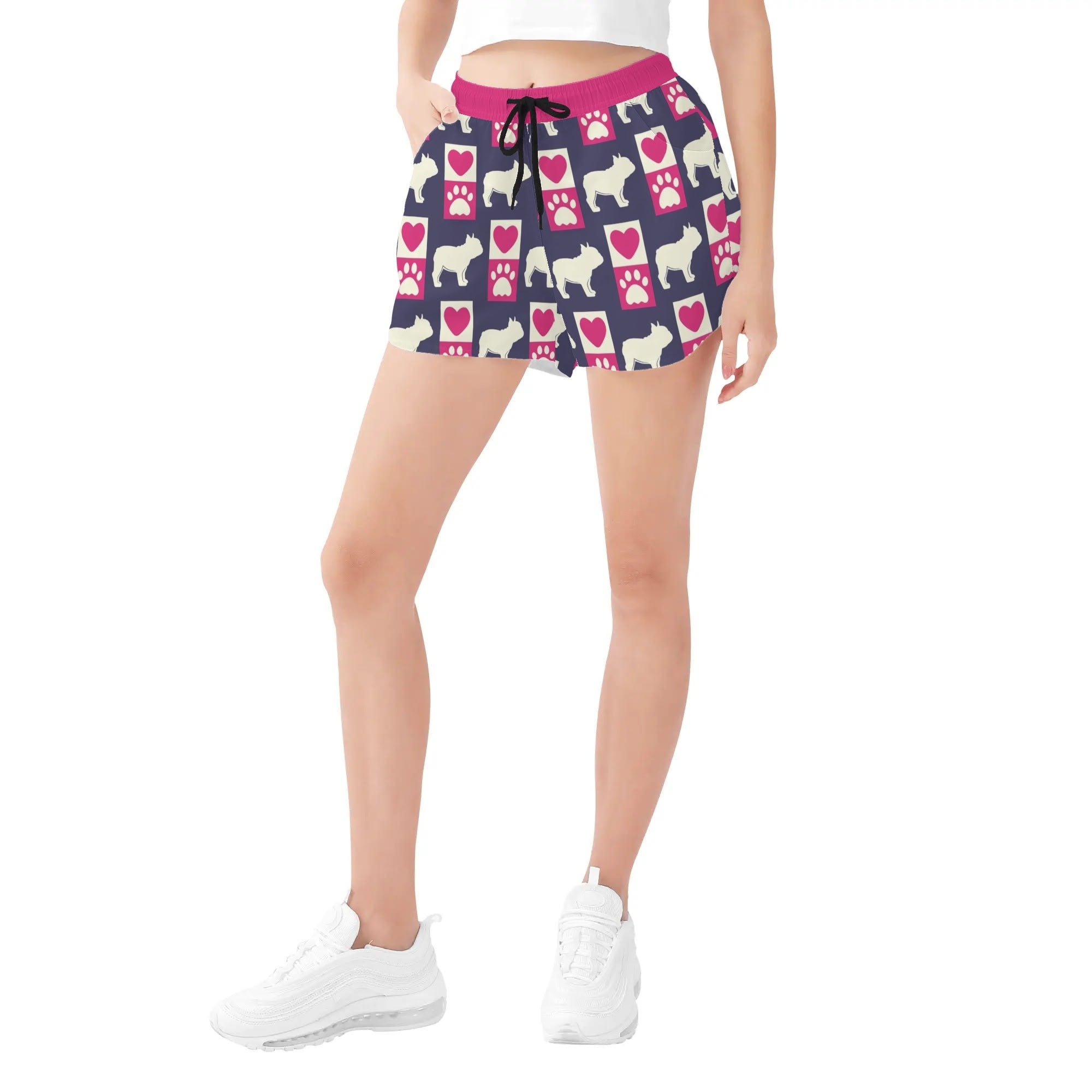 French Bulldog Kenzo - Warm Womens Beach Shorts Pet Gear