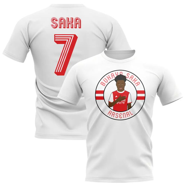 Arsenal 2021-25 Home Shirt # L S