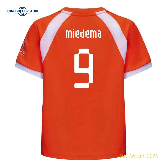 2025-2026 Football Team Kids Non-toxic Jersey Miedema Aeroready