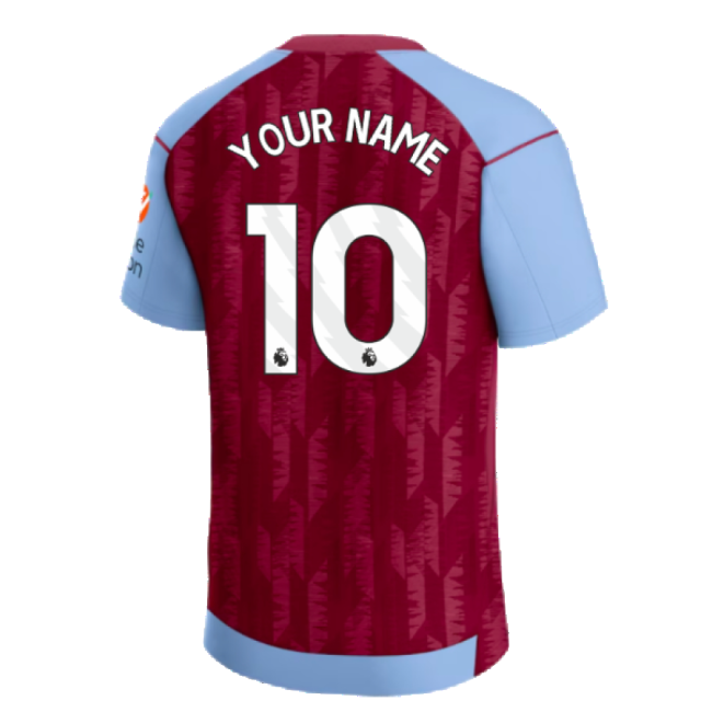 Great Deal 2023-2024 Aston Villa Home Flexible Durable Your Name#797