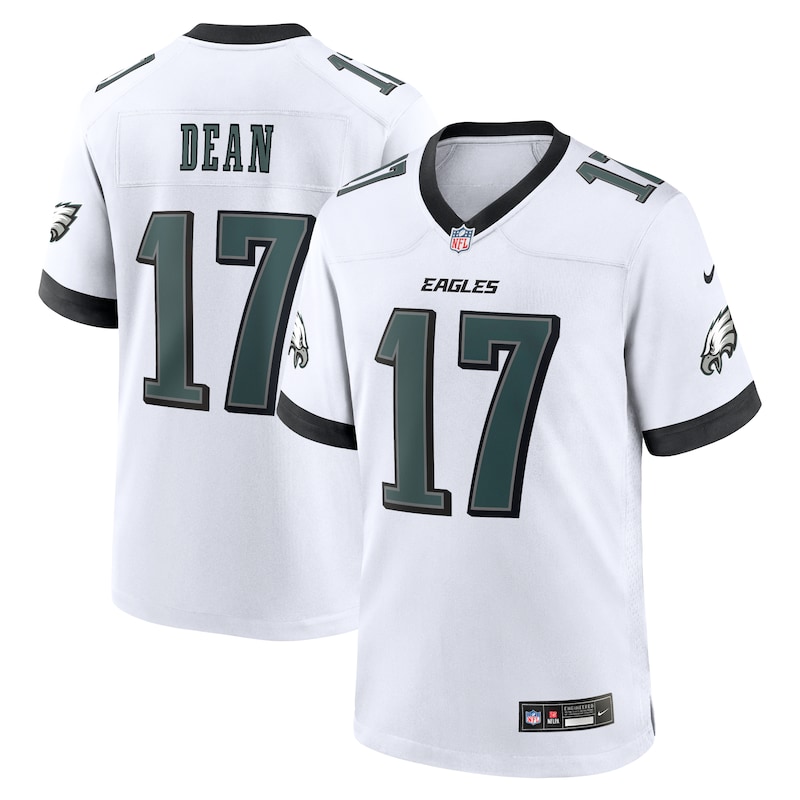 None Nakobe Dean PHI Eagles Bold Great Value Jersey for NFL Fans