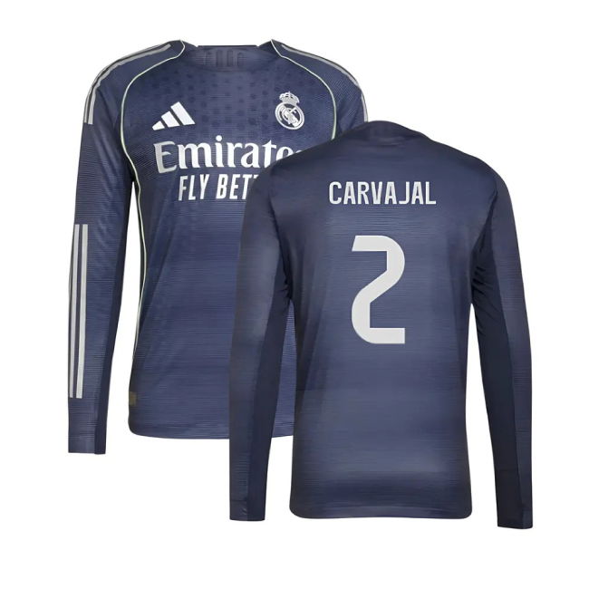 Carvajal 2 Player Issue Style Real Madrid Elite Design Away Elite Kit