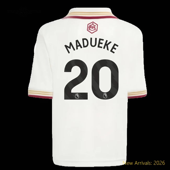 Non-toxic Mini Arsenal Madueke Jersey 2025-2026 Easy-care