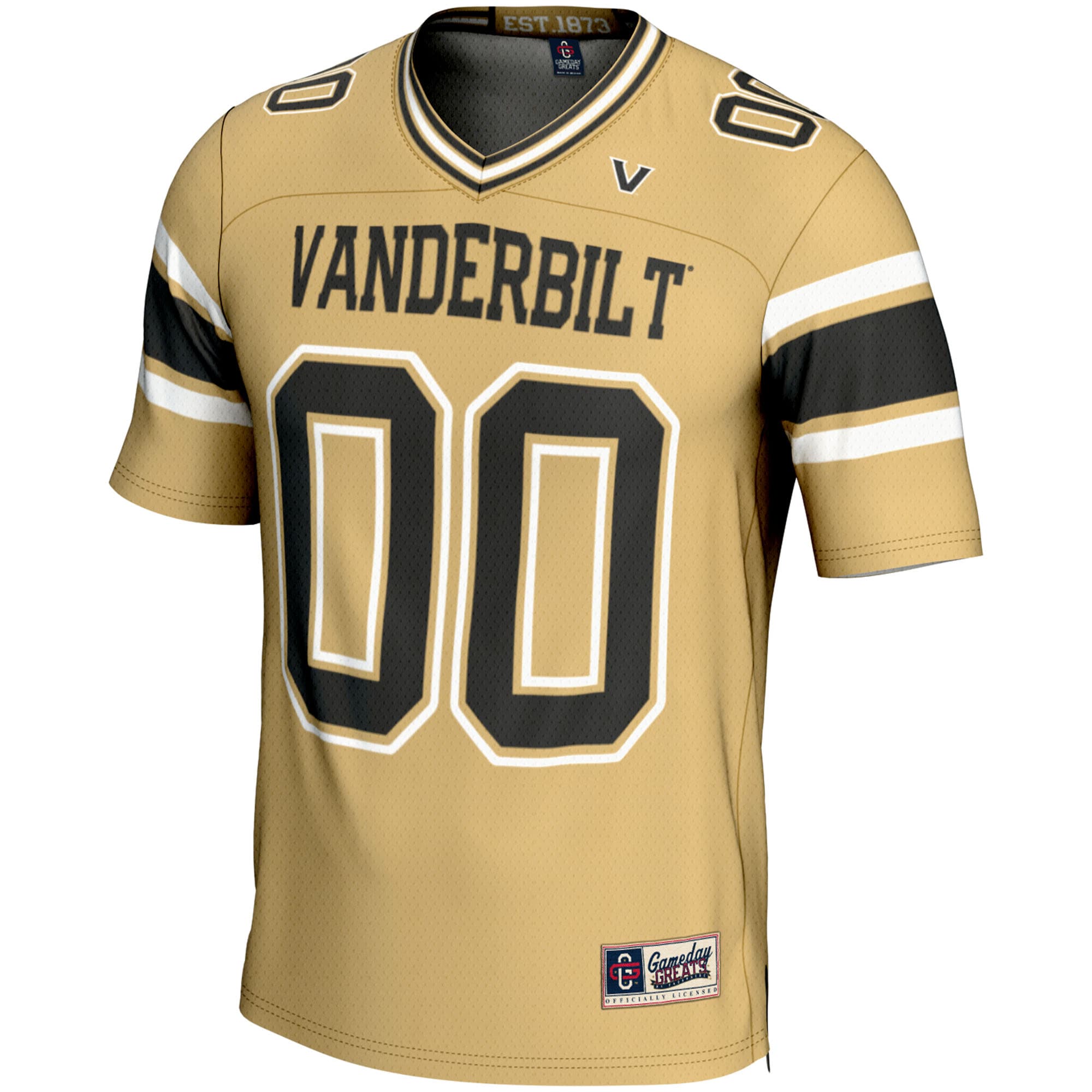 [DDG] Vanderbilt Commodores GameDay Greats Youth NIL Pick-A-Player Football Jersey - Gold