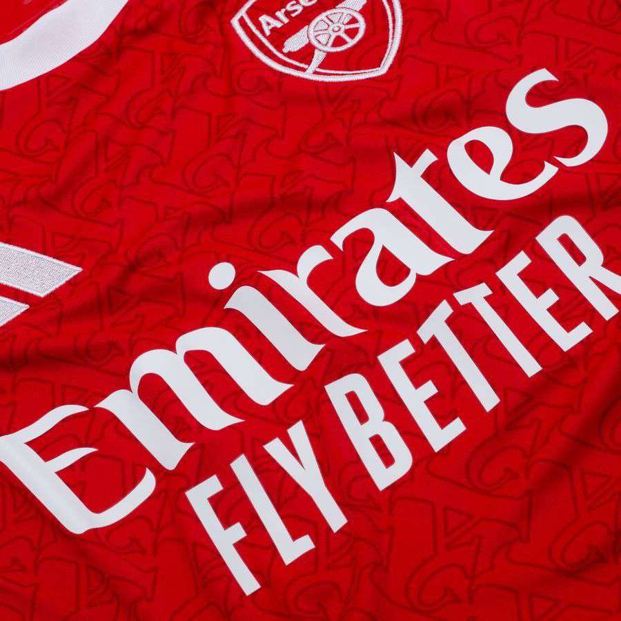Arsenal Home Shirt 2025/26 Kids Long Sleeves