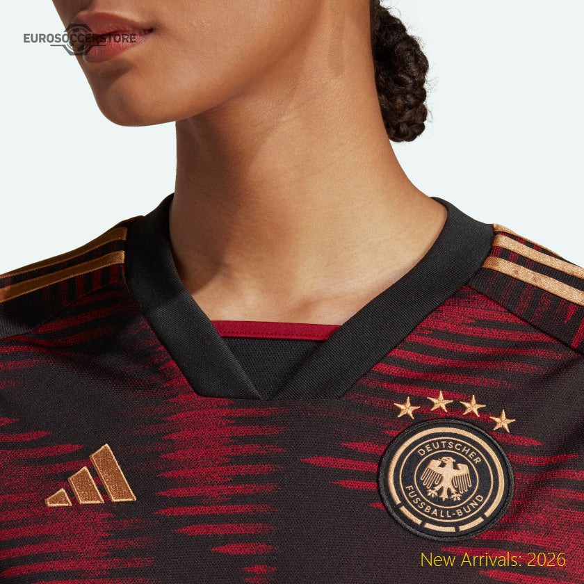 Authentic Replica Women Ger Team Official Away Jersey 2022