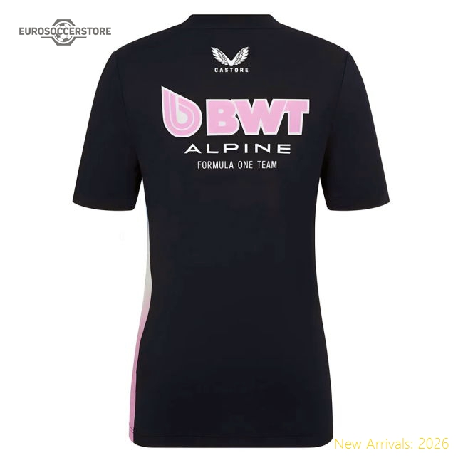 2025 Alpine F1 Set Up T-shirt - Dark Sapphire (Kids)