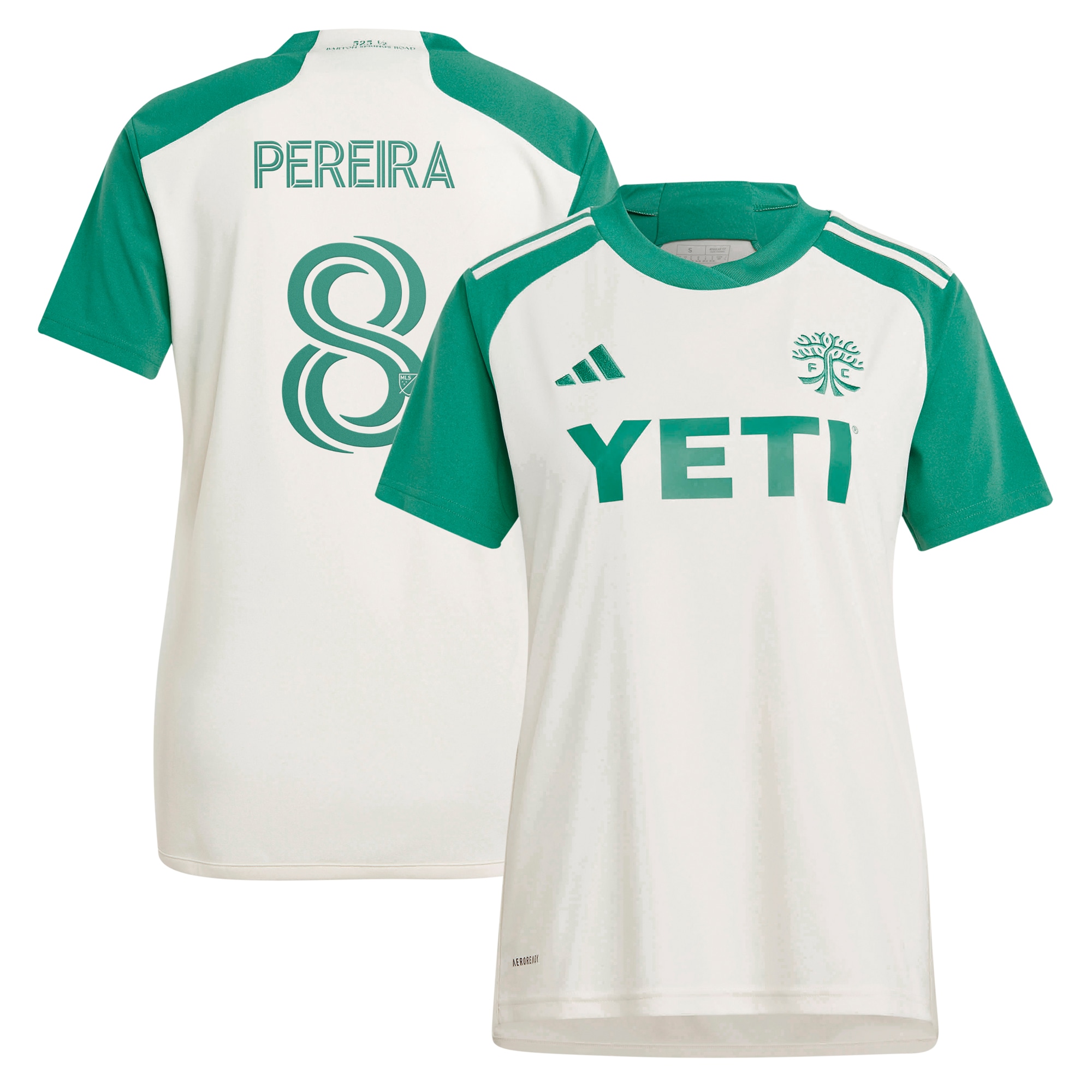 [JED] Youth Daniel Pereira Austin FC Women's 2024 The Armadillo Kit Replica Player Jersey - Tan
