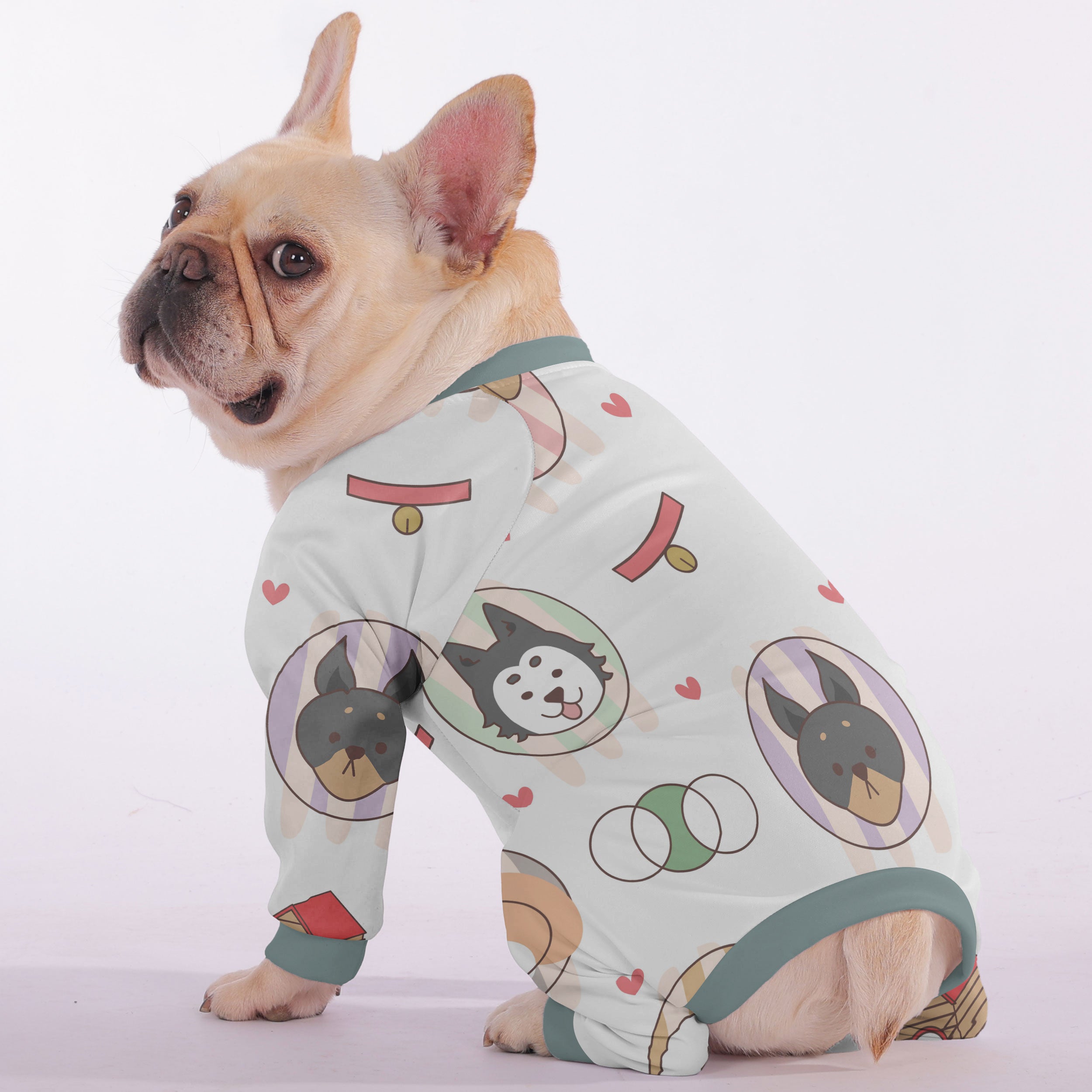 Vet-recommended River - Durable Frenchie Pajama Summer Wear