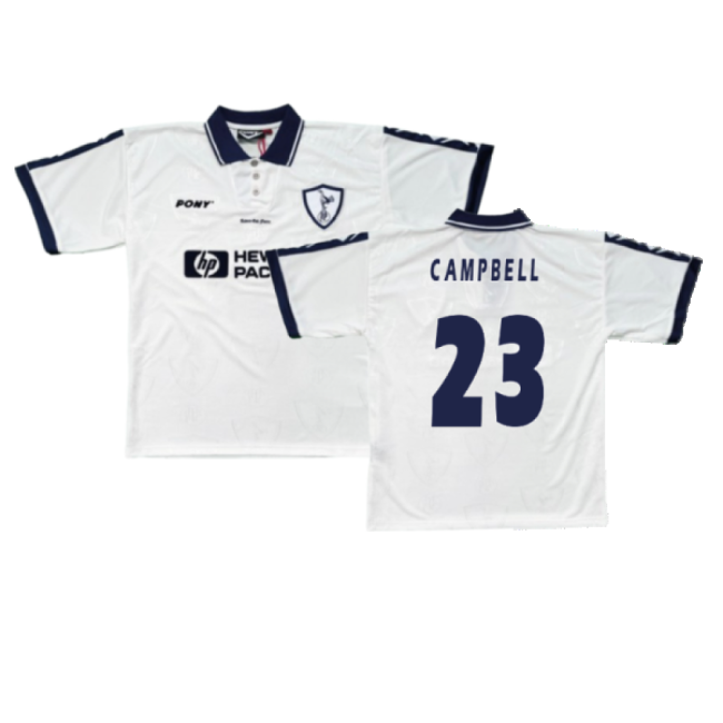 Premium 1995-1997 Tottenham Home Pony Shirt (campbell 23) - Premium