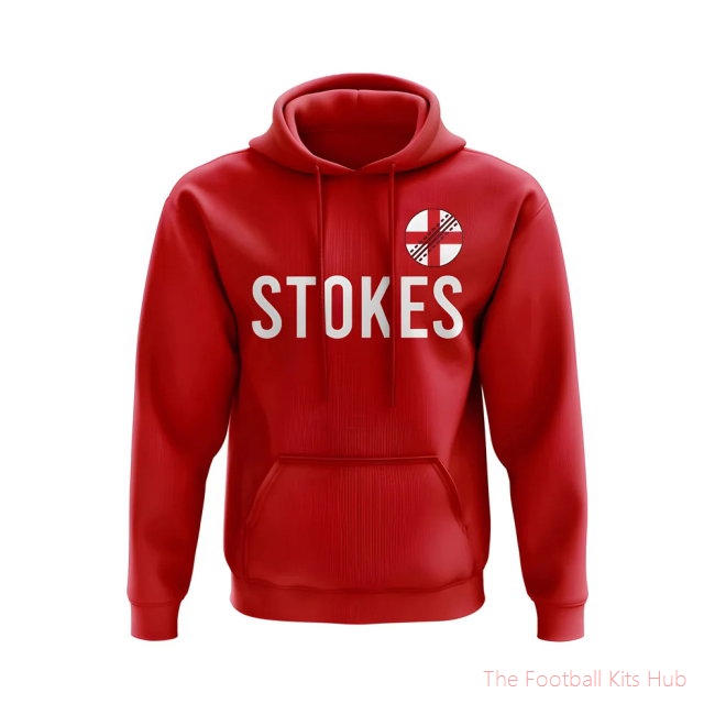 Ben Stokes England Name Hoody (Red)