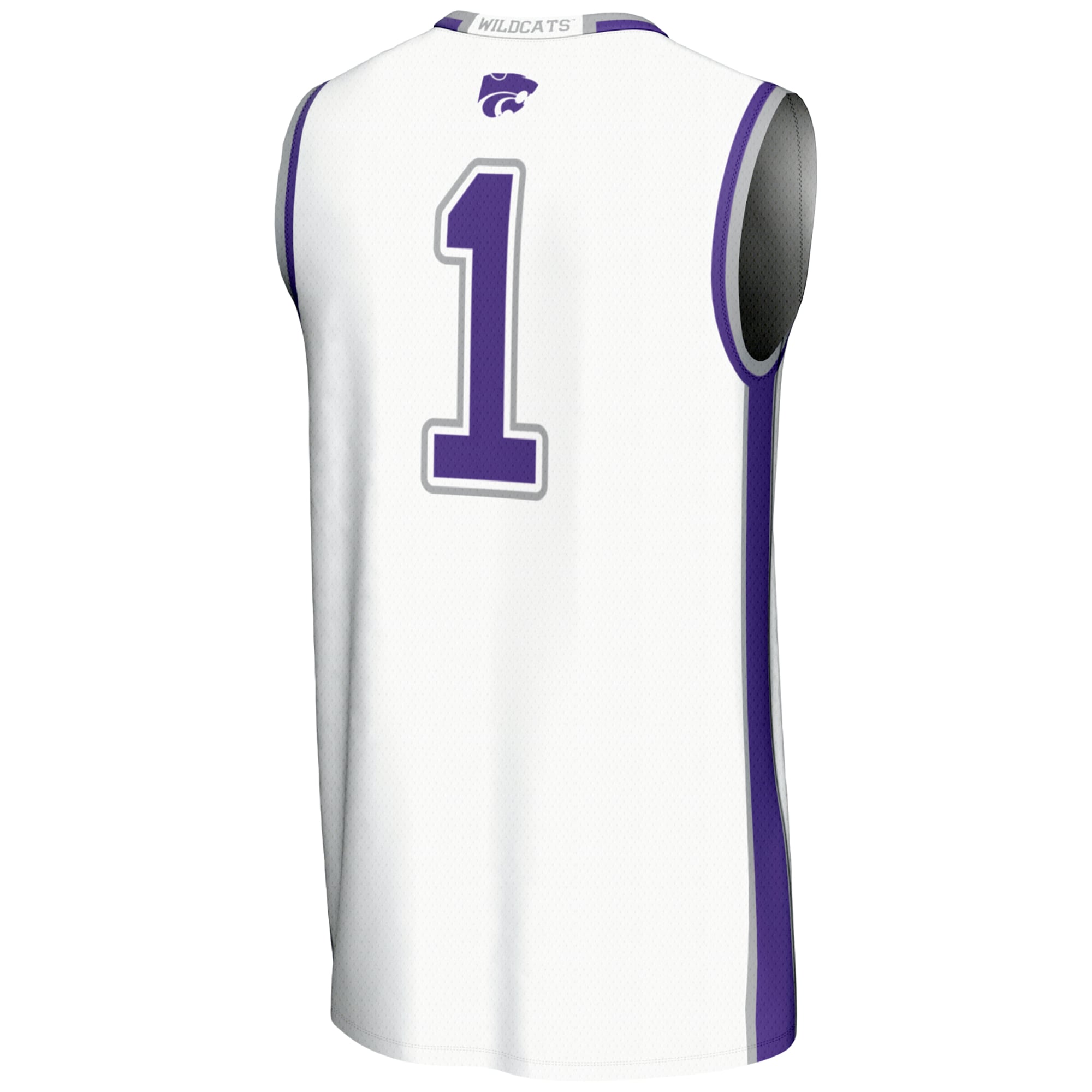 [NJP] Kansas State Wildcats GameDay Greats Lightweight Basketball Jersey - White