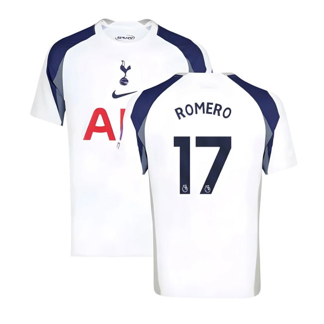Licensed Copy Tottenham Home Fan Jersey for Adults (Romero 17)