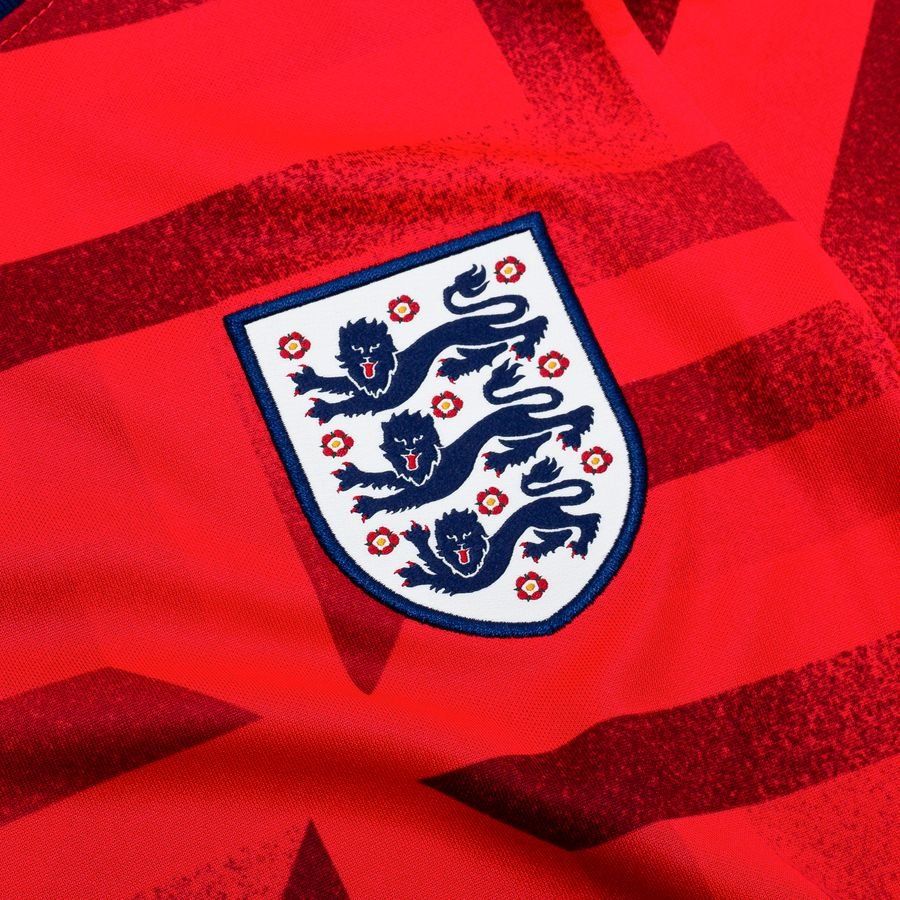 England Training T Shirt Dri Fit Academy Pro Pre Match Siren Red/blue